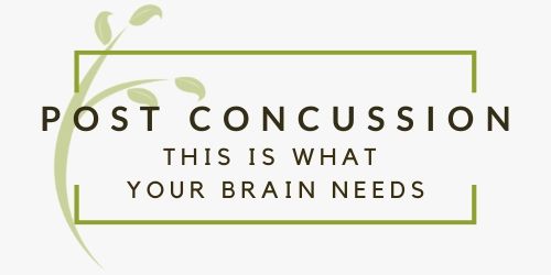 What Your Brain Needs Following a Concussion to Support Healing